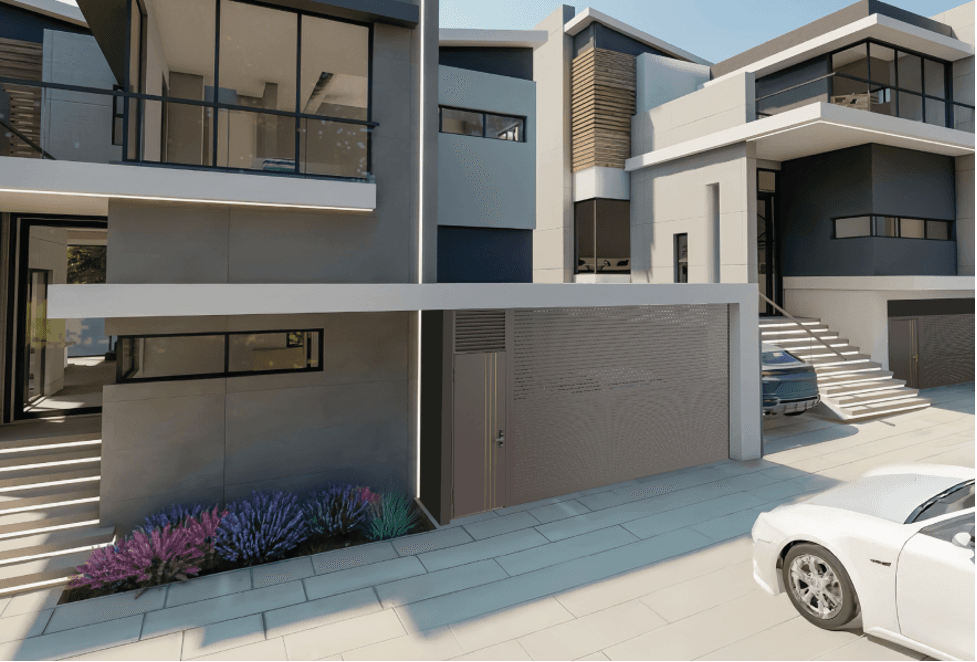 Cửa cuốn 2in1 AE800 - Sản phẩm thực tế