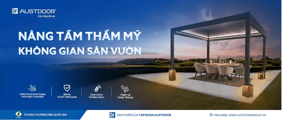 Pergola KP20 - Thiết kế đẳng cấp